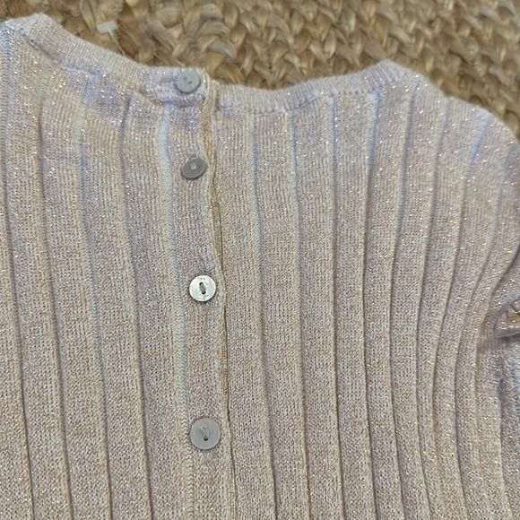 Mango kids jumpsuit romper ribbed pink 7/8 Girls - Picture 6 of 6